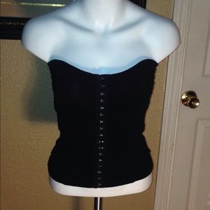 Black corset top